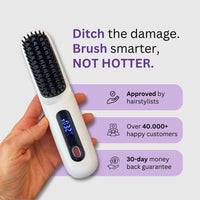 Numoia Portable Straightener Brush - GoBrush PRO