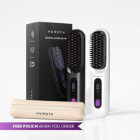 Numoia Portable Straightener Brush - GoBrush PRO